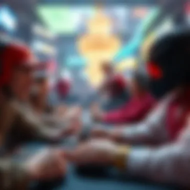 An illustration of various gaming genres, each representing potential earnings