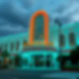 Exterior view of Casino Horseshoe showcasing its grand architecture