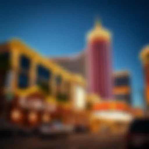 Architectural Marvel of Circa Downtown Las Vegas Stunning architectural view of Circa Downtown Las Vegas