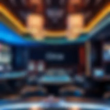 Innovative gaming area within Circa