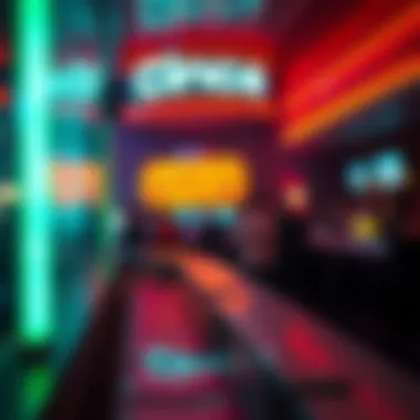 Vibrant nightlife scene at Circa