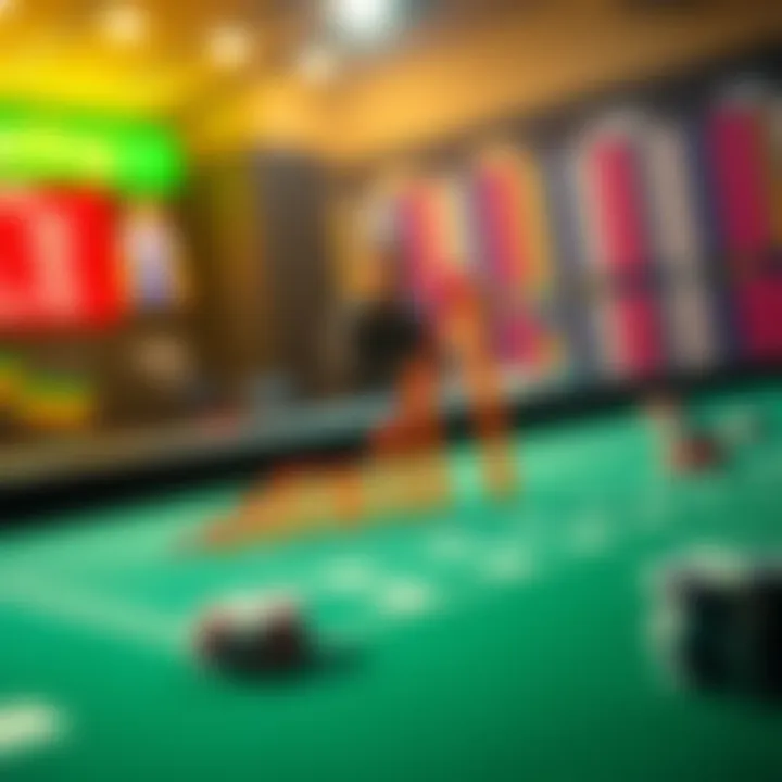 Graph illustrating the dynamics of risk management in betting