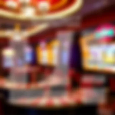 Diagram illustrating the economic benefits of the casino for the region