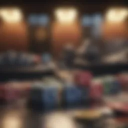 An abstract representation of online gaming strategies.