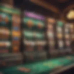 A vibrant depiction of the Emerald City Slots interface showcasing gameplay features.