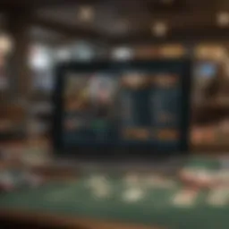 An overview of BetMGM's platform interface showcasing user-friendly features