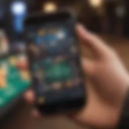 A smartphone displaying a rewards app interface