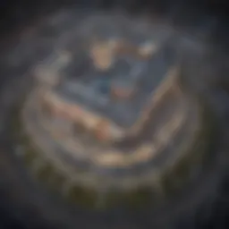 Aerial view of a popular casino in the region