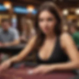 Casino games showcasing various payout structures