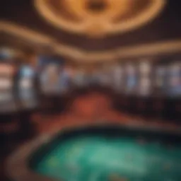 Vibrant gaming floor with diverse options