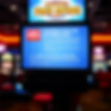 Strategic gameplay tips displayed on a digital screen