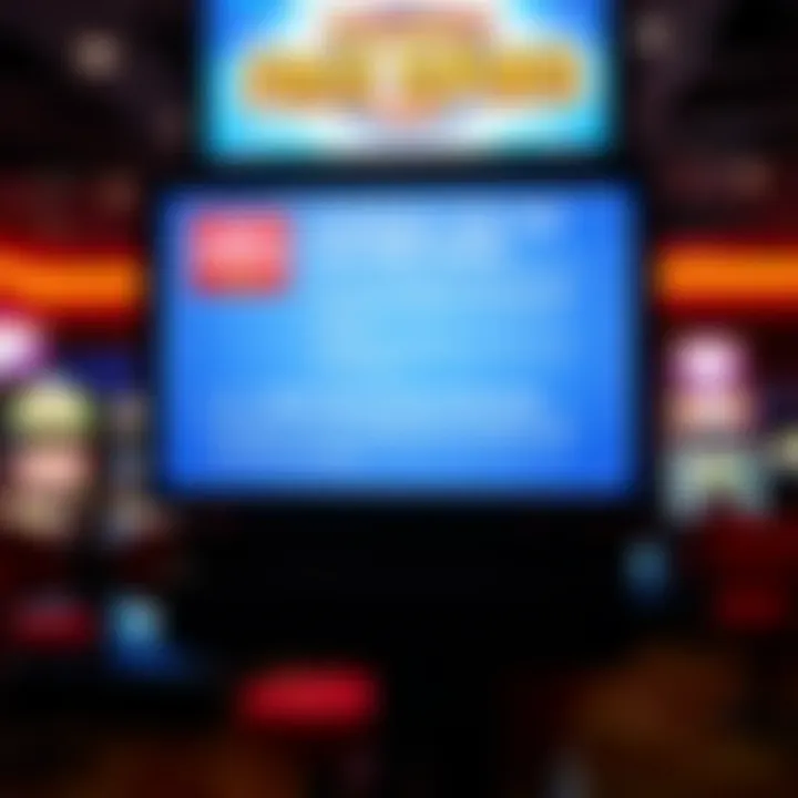 Strategic gameplay tips displayed on a digital screen