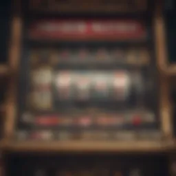 A classic Georgian slot machine showcasing traditional symbols