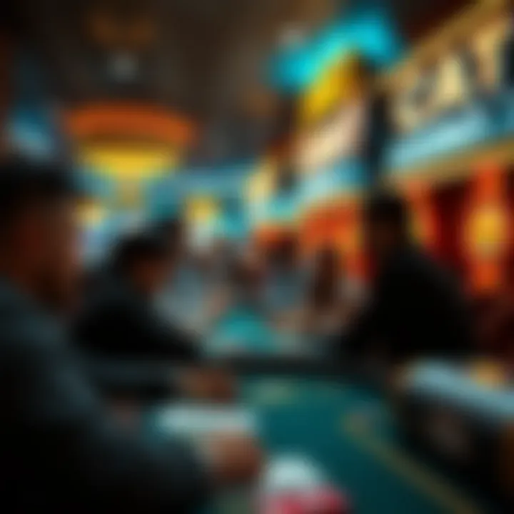 Community engagement and activities around the casino