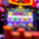 Vibrant interface of Lucky Slots APK showcasing gameplay