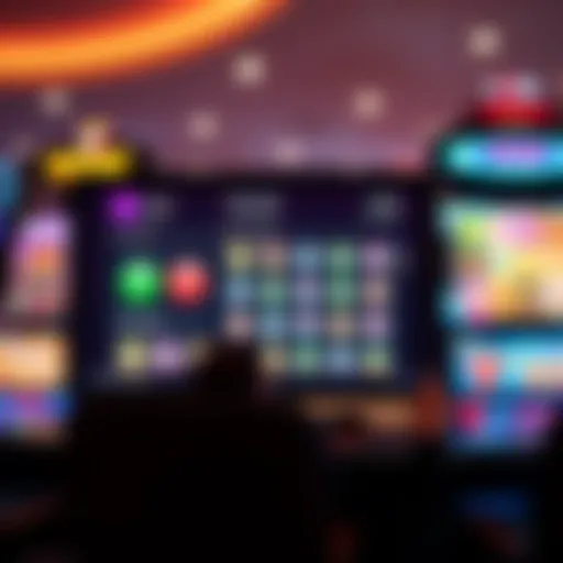 A modern digital interface showcasing the Minnesota Lottery Online features