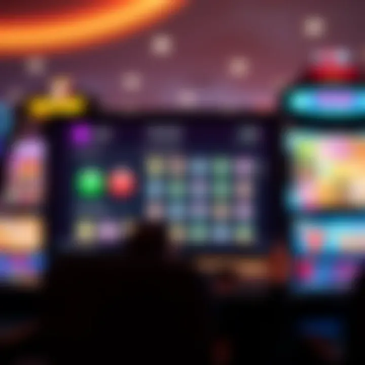 A modern digital interface showcasing the Minnesota Lottery Online features