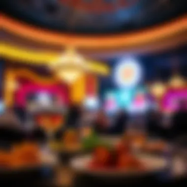 Delicious gourmet dining experience in a Las Vegas restaurant