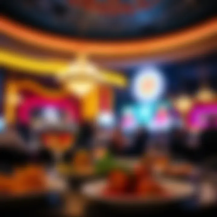 Delicious gourmet dining experience in a Las Vegas restaurant