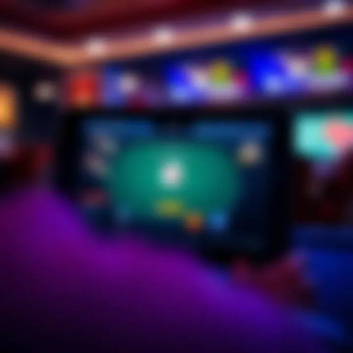 Interactive Online Blackjack Experience Engaging online blackjack interface on a device