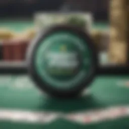 Overview of Paddy Power logo with promotional graphics