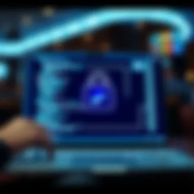 Visual representation of secure online transactions