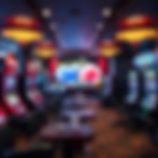 Interior view of Terral Ok Casino showcasing gaming options