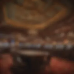 A panoramic view of a historic casino in St. Augustine