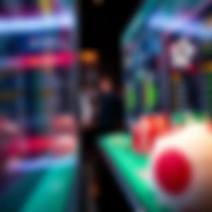 A vibrant sports betting interface showcasing various betting options