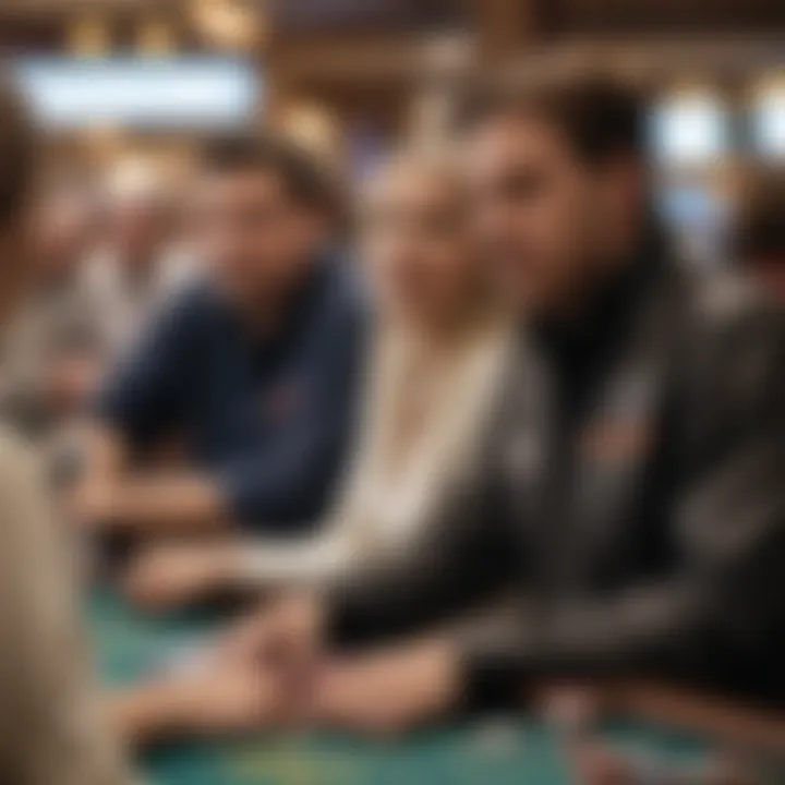 Community event hosted by a local casino, demonstrating engagement with residents.