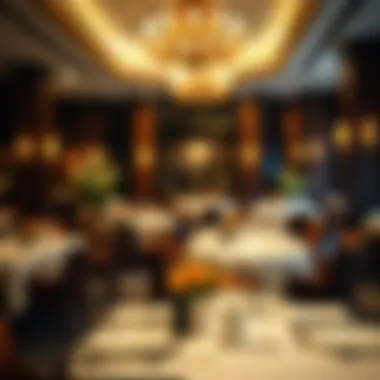 Elegant dining area within a Manila Casino Hotel with exquisite cuisine