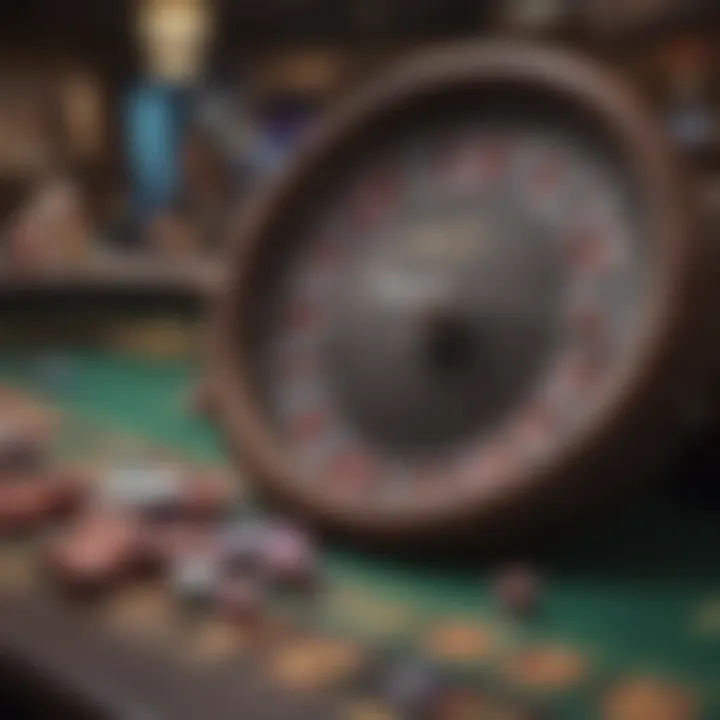 A graphical representation of high payout percentages in online casinos