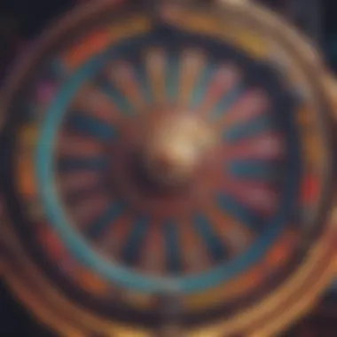 The Allure of the Jackpot Wheel Illustration of a jackpot wheel showcasing vibrant colors and design elements.