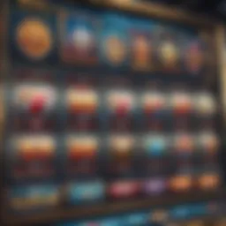 Visual representation of the Vegas slots online app interface