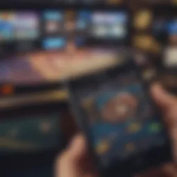User interface of the William Hill Casino app showcasing its main features