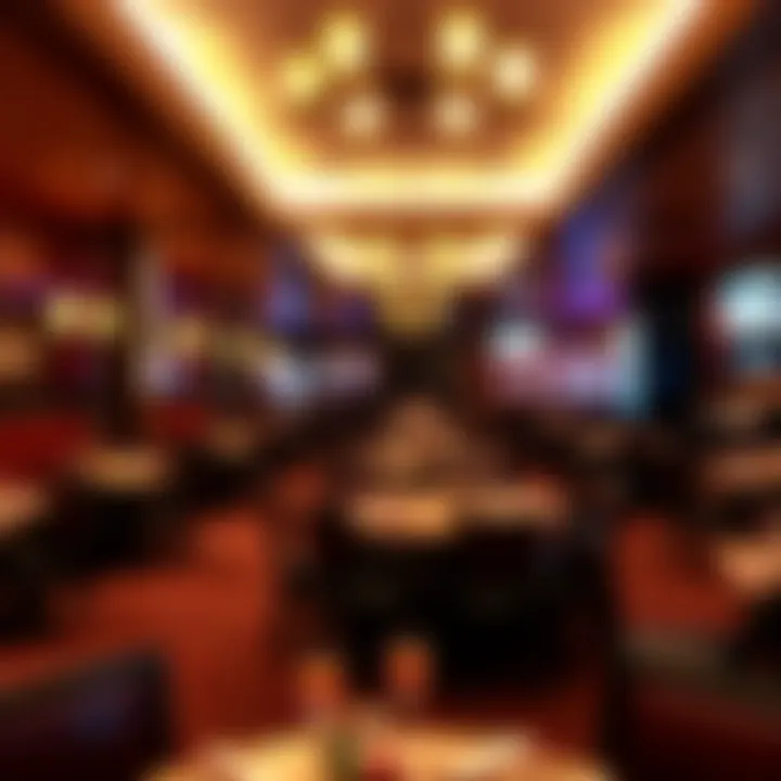 Dining Experience at Hard Rock Casino Hammond Dining area featuring diverse culinary options