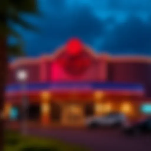 Exterior view of Hard Rock Casino Hammond