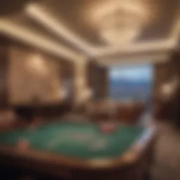 Luxurious suite in a Las Vegas hotel