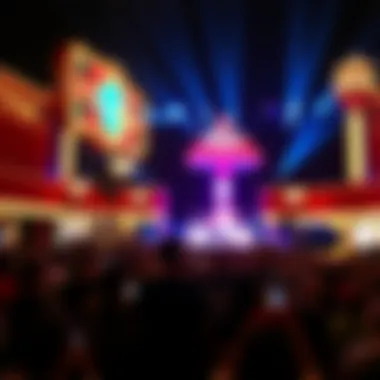 Exciting live show performance in Las Vegas