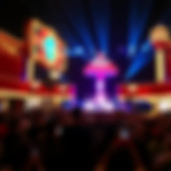 Exciting live show performance in Las Vegas