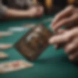 A strategic mobile card game interface showcasing intense gameplay.