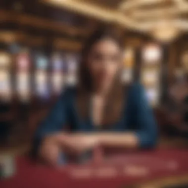 An abstract representation of responsible gaming practices