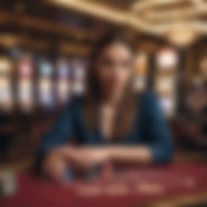 An abstract representation of responsible gaming practices