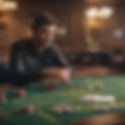 Illustration depicting the essence of safe online gambling