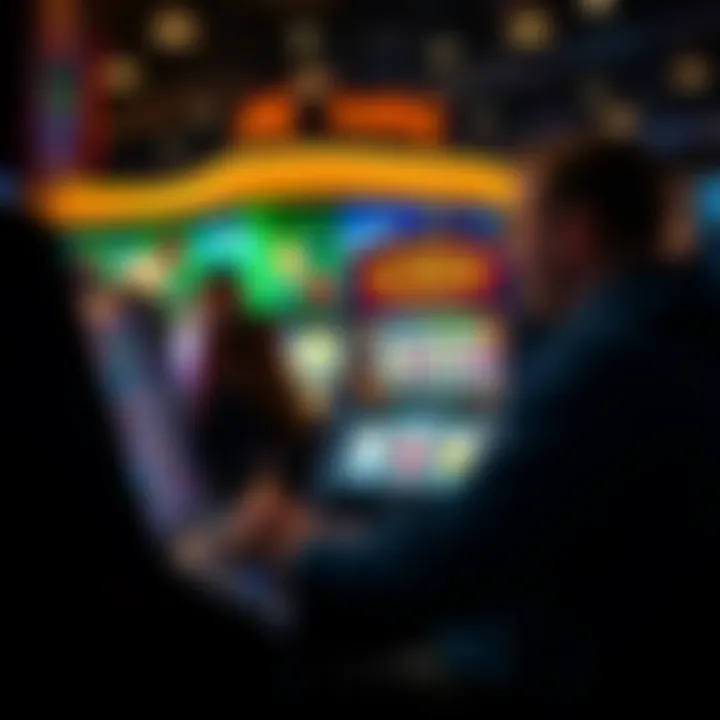 Responsible Gaming in Penny Slots Engaging visual depicting a player enjoying a penny slot experience responsibly