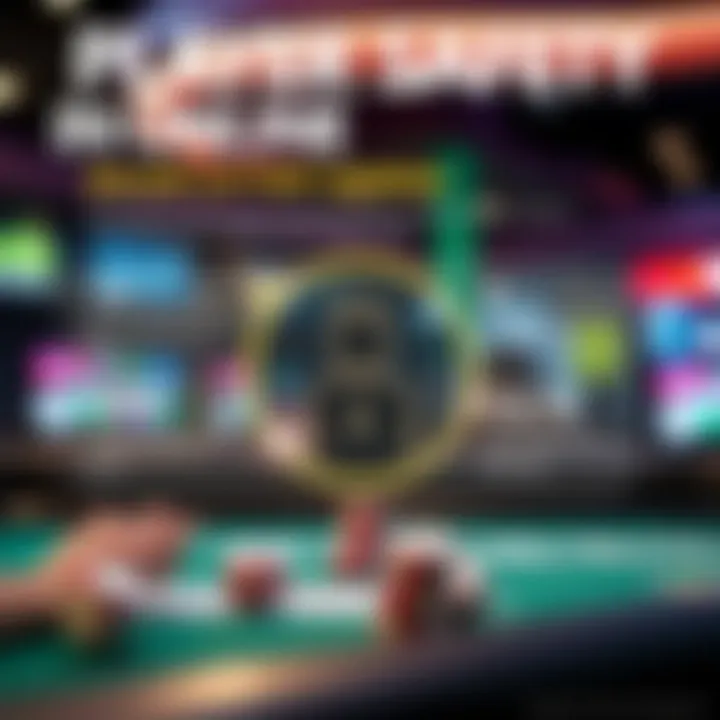 Infographic detailing player safety measures in online gaming