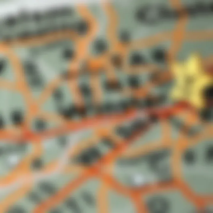 Map of Oklahoma City and Winstar Casino