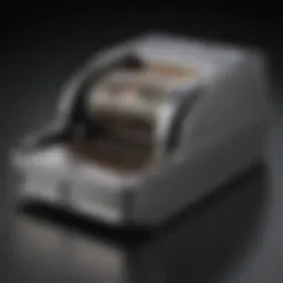 Elegant design of a single deck automatic card shuffler