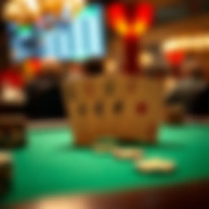 Illustration of four of a kind in poker