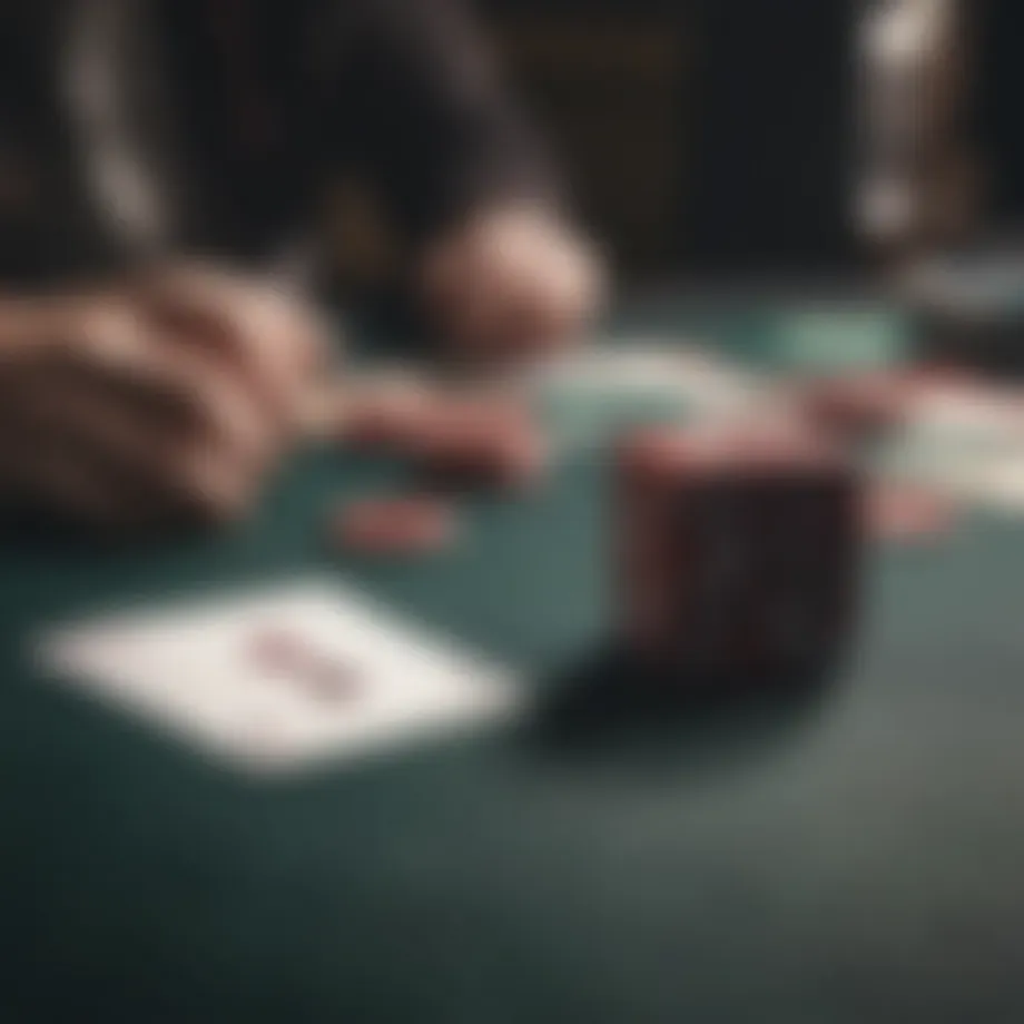 Illustration showing GTO principles in poker strategy